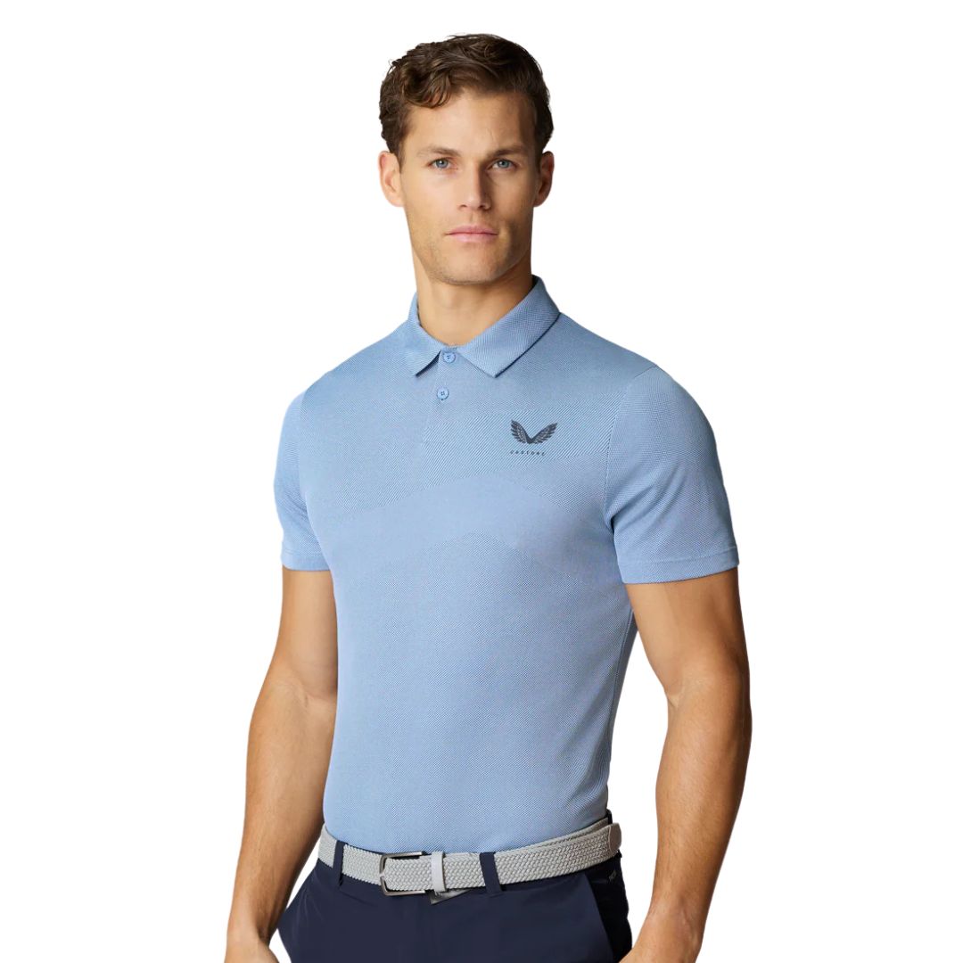 Castore Engineered Knit Golf Polo Shirt