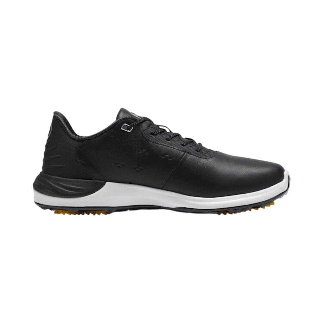 Puma Phantom Cat Nitro+ Spikeless Golf Shoes (Puma Black, Puma Silver & Yellow Sizzle)