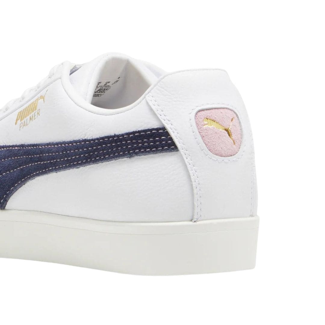 Puma x Arnold Palmer Fusion Classic Spikeless Golf Shoes (Puma White & Deep Navy)