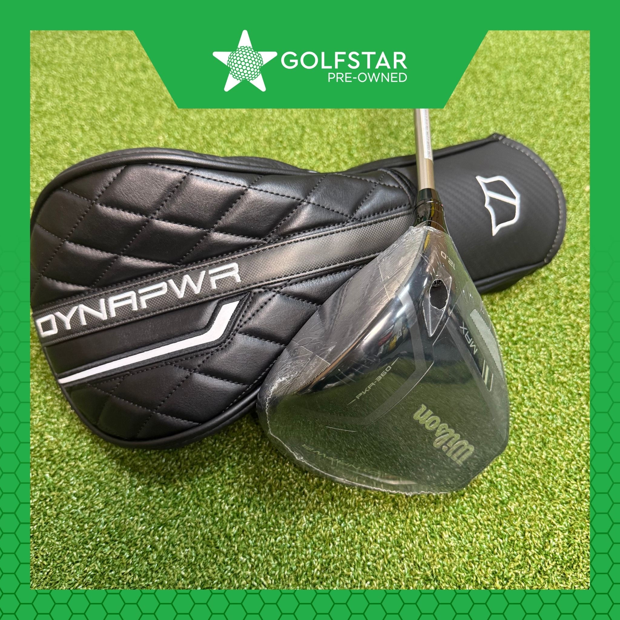 Wilson DYNAPWR Max 12° Driver - UST Helium NCT 40g A-Flex (Soft Regular) - Lamkin Crossline Grip