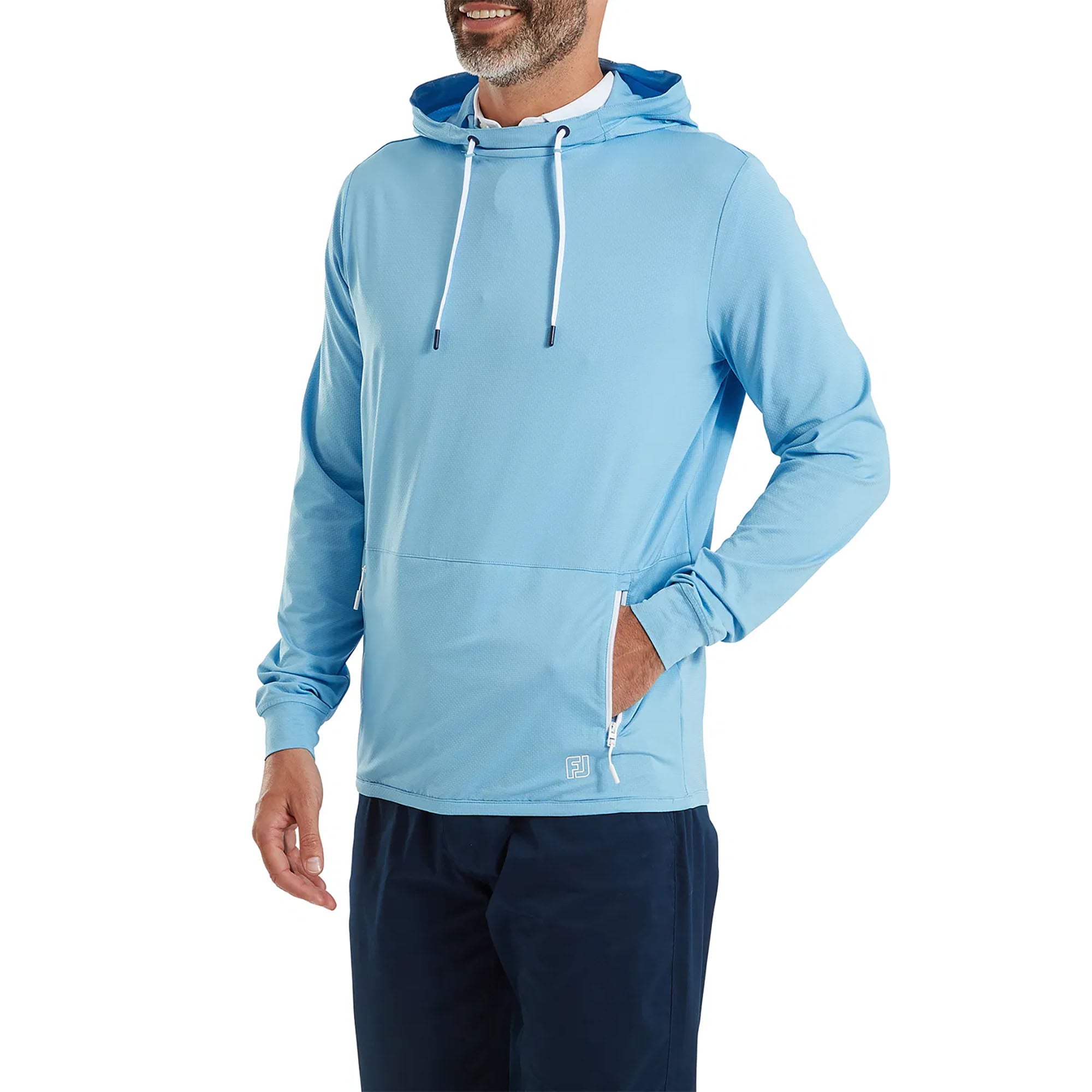 FootJoy Tempo Golf Hoodie - Blue Reef