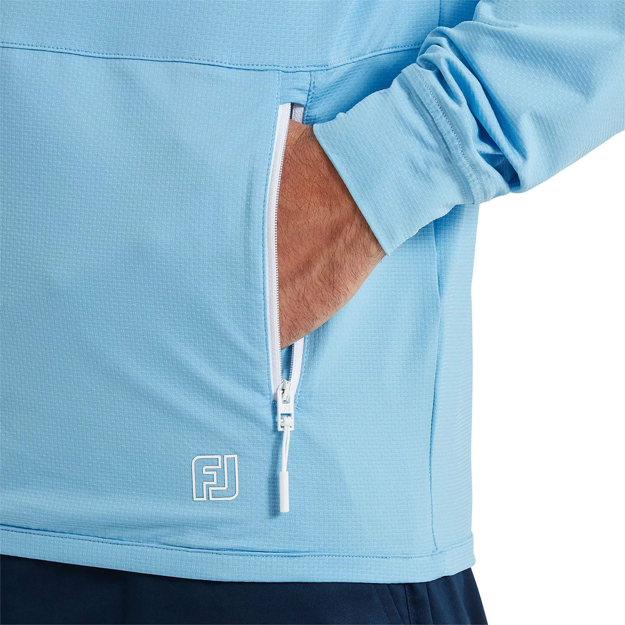 FootJoy Tempo Golf Hoodie - Blue Reef