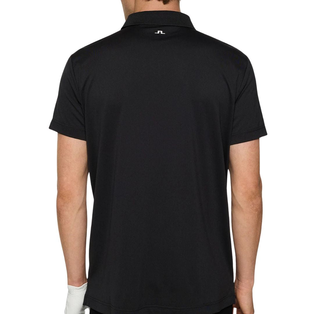 J Lindeberg Bridge Polo Shirt - Black