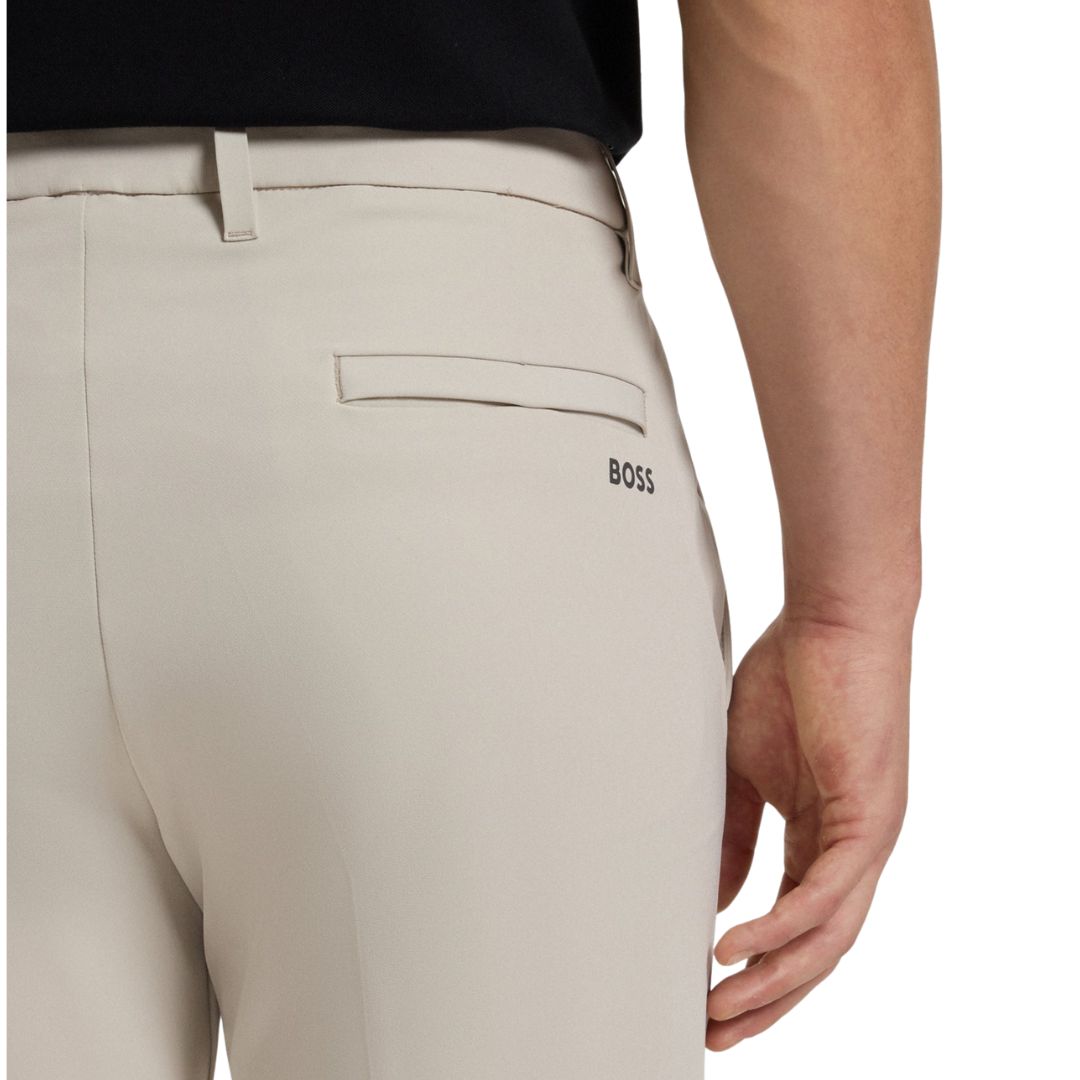 Hugo Boss T Commuter Slim Trousers - Light Beige