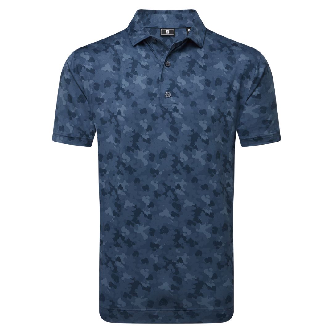 FootJoy Pop Camo Lisle Golf Polo Shirt
