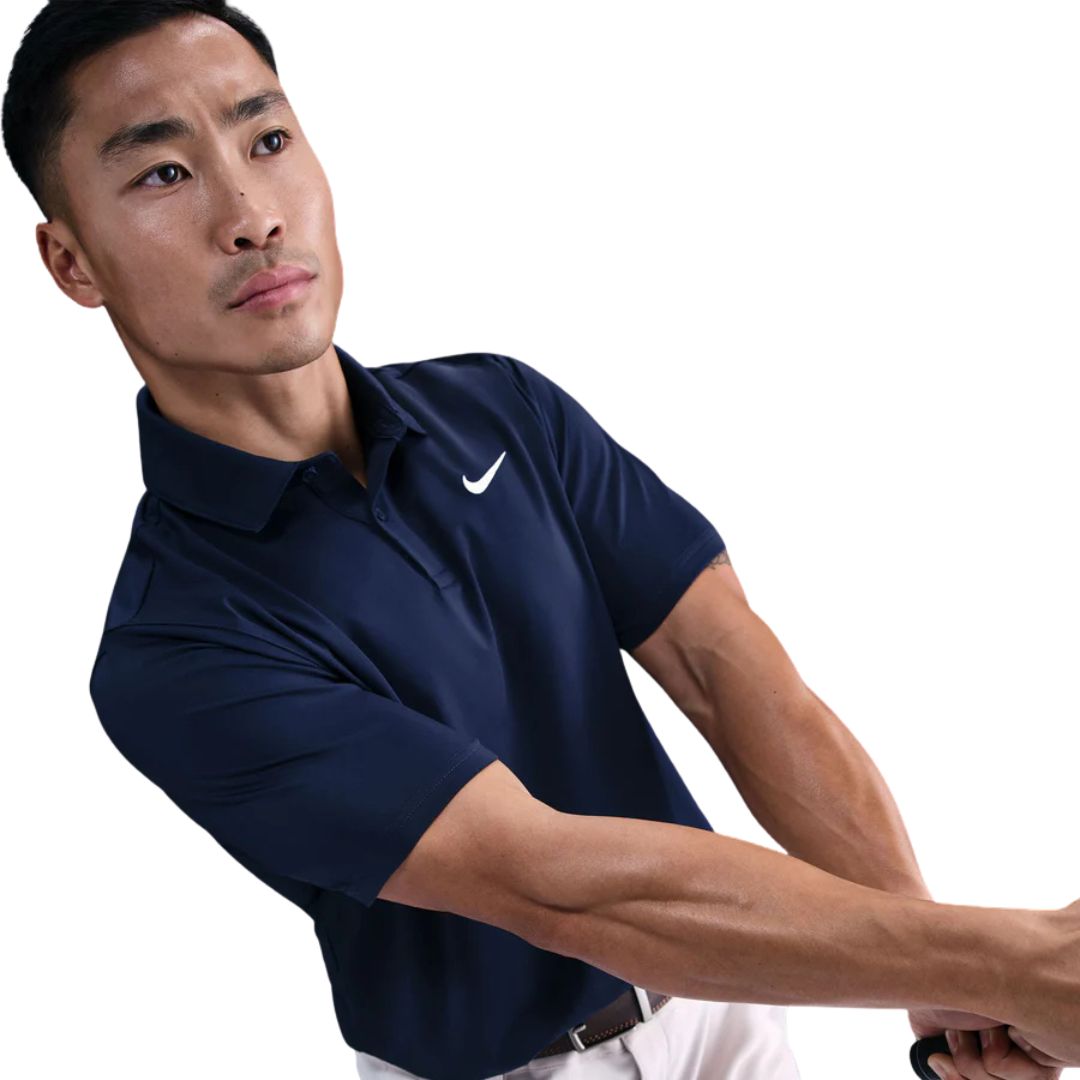 Nike Velocity Dri-FIT Golf Polo Shirt - College Navy