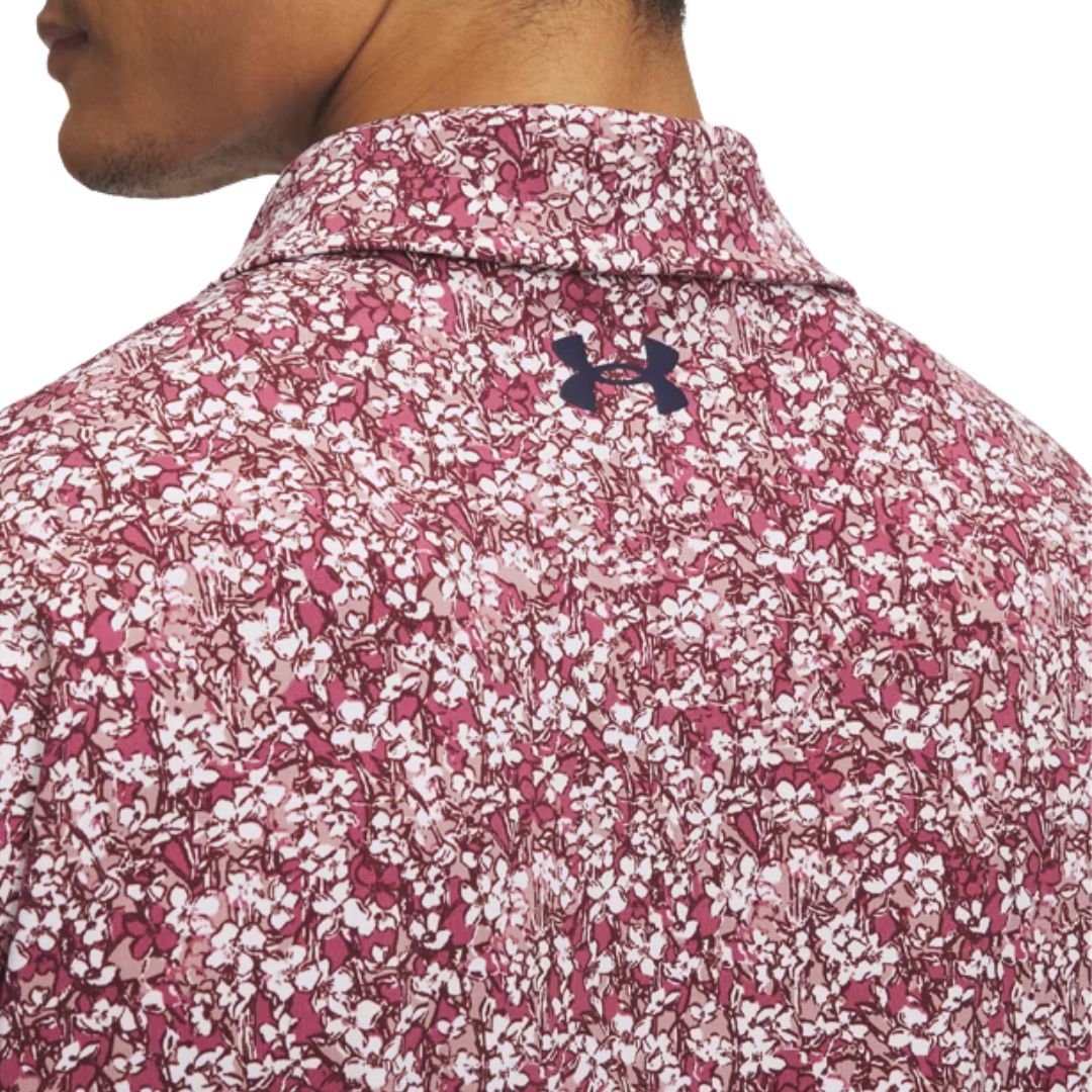 Under Armour Playoff 3.0 Floral Golf Polo Shirt