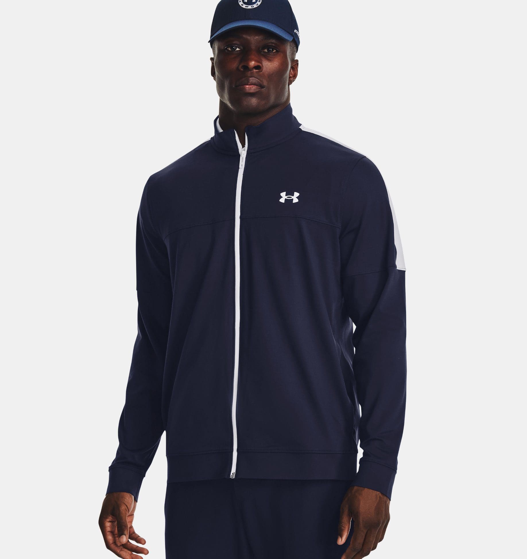Under Armour Mens Storm Midlayer Full Zip (Midnight Navy)