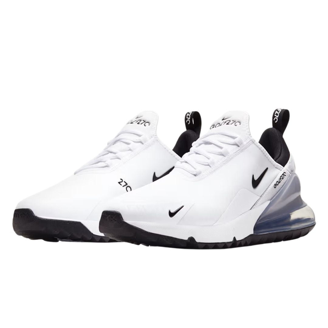 Nike Air Max 270 G Golf Shoe - White, Pure Platinum & Black