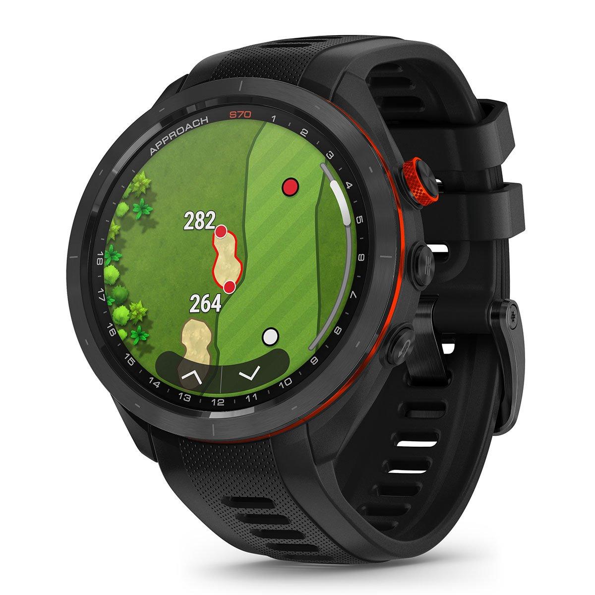 Garmin Approach S70 GPS Golf Watch - Black 47mm