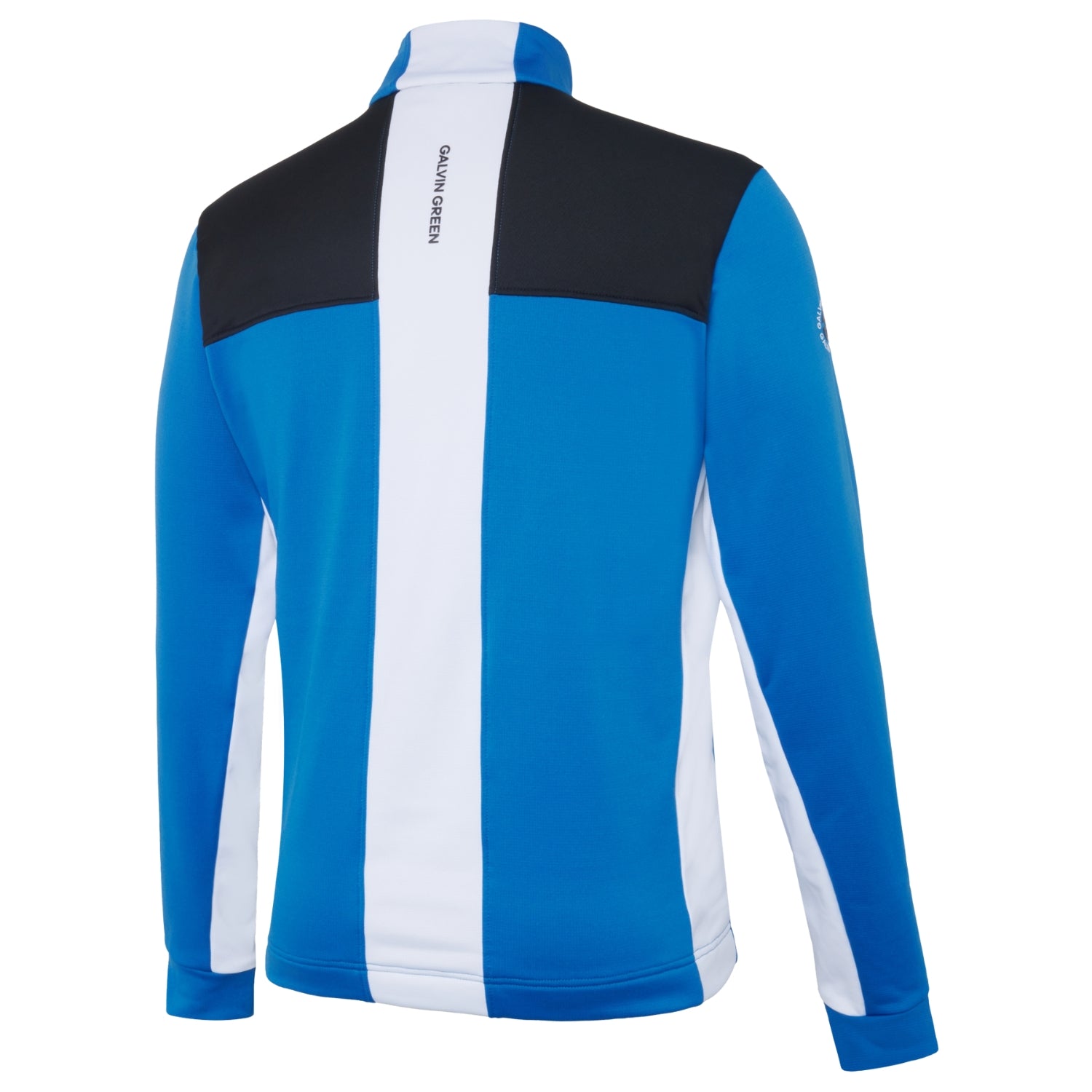 Galvin Green Dean Half-Zip Golf Pullover - Royal Blue & Black