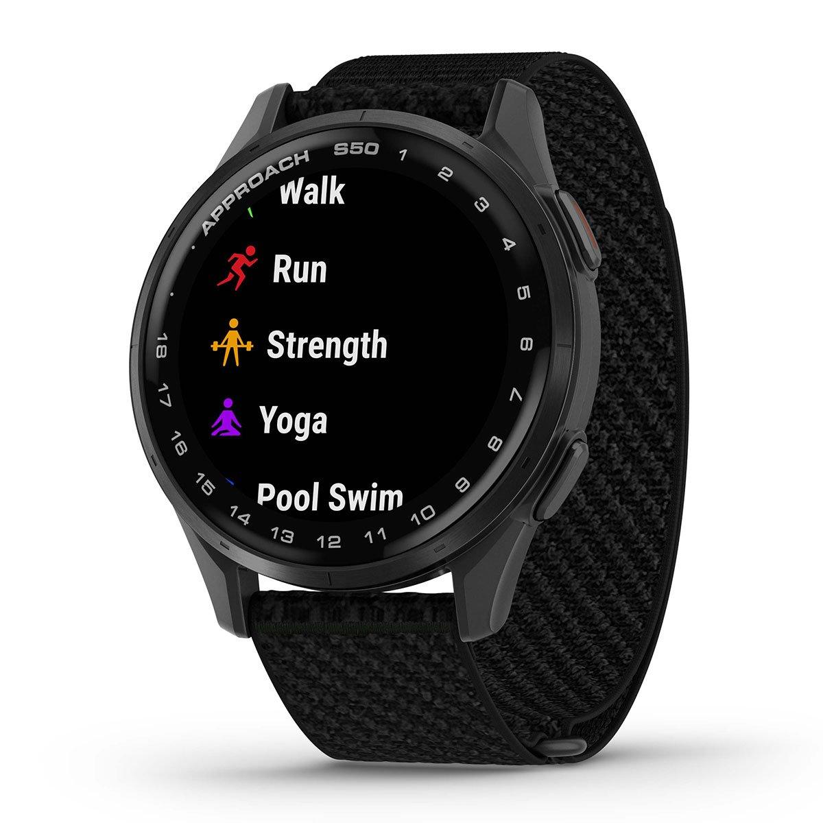 Garmin Approach S50 GPS Golf Watch - Black