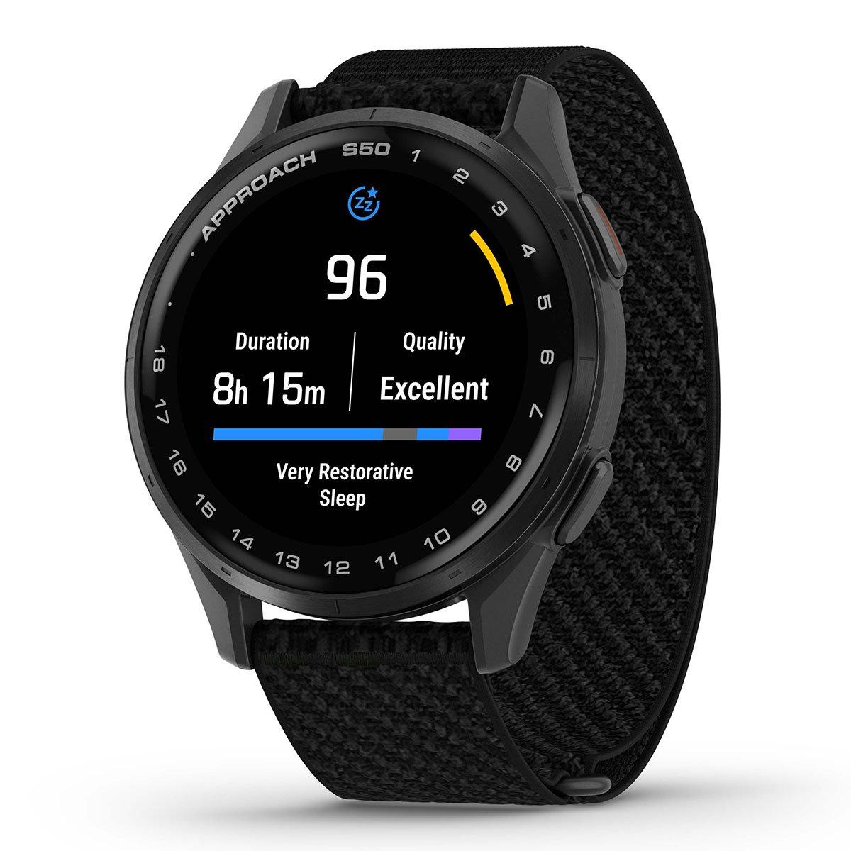 Garmin Approach S50 GPS Golf Watch - Black