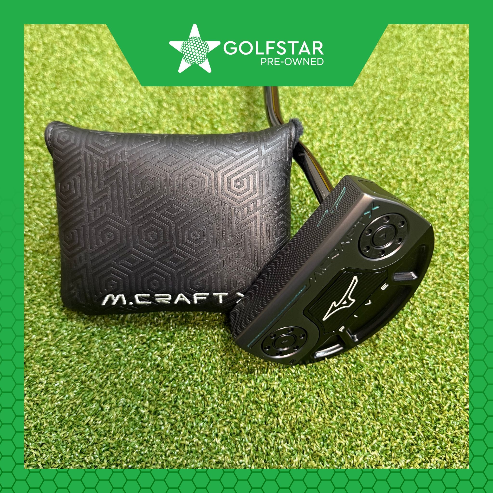 Mizuno M-Craft X 5 - 35 Inch - Double Bend - Oversized Pistol Grip