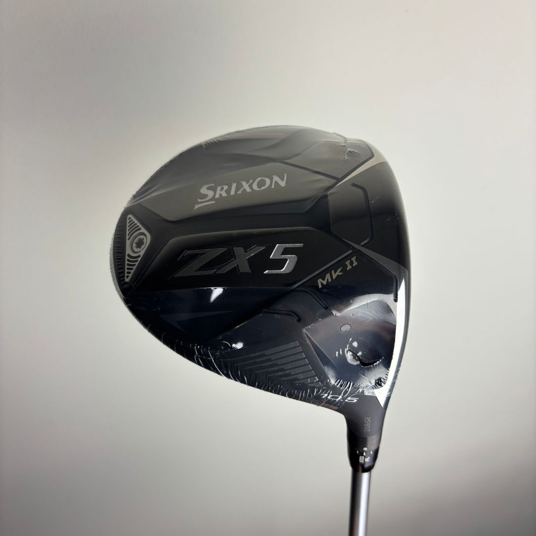 Srixon ZX5 MK2 Driver 10.5° - Diamana Silver 50g Regular - IOMIC Red/Black Grip