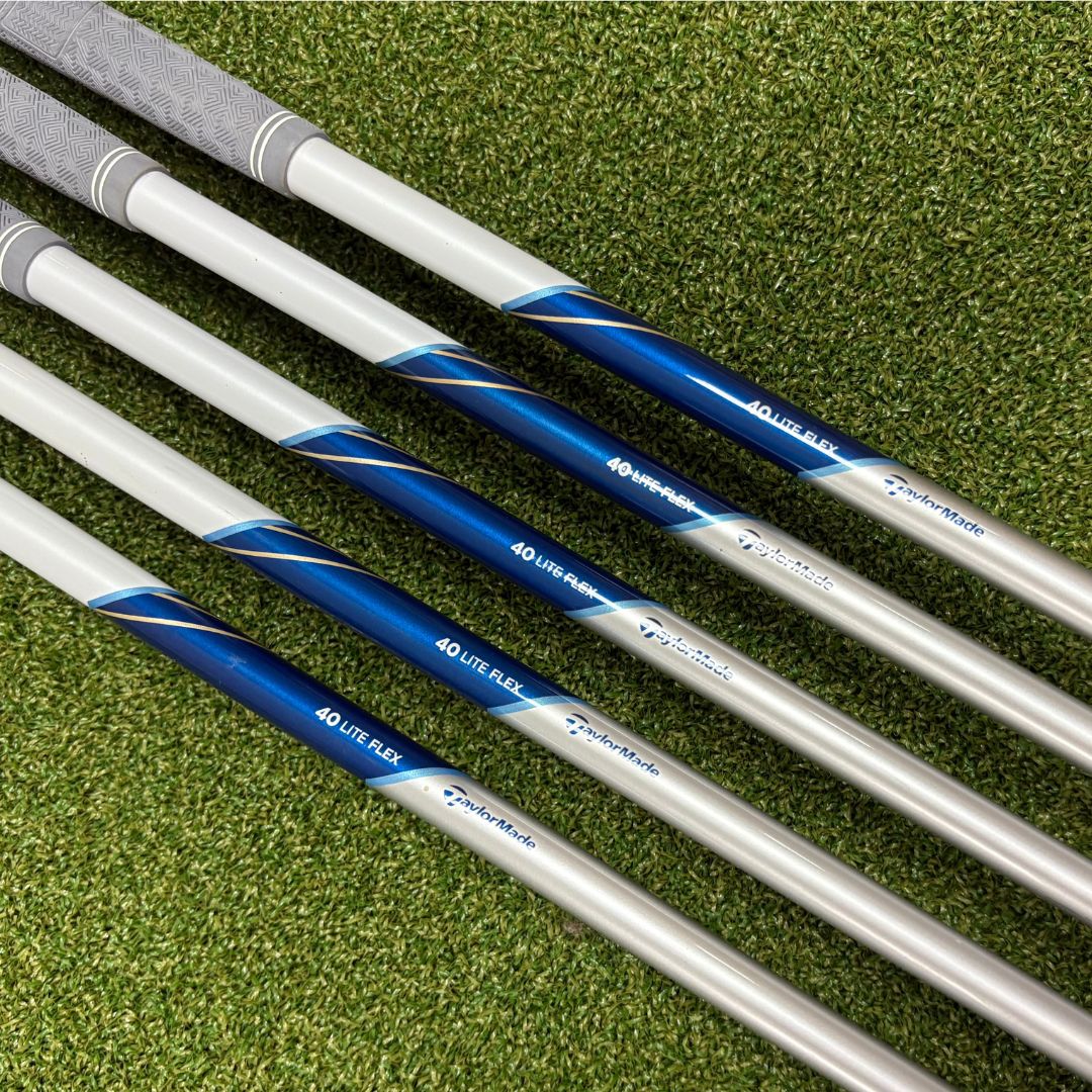 TaylorMade Kalea Premier Irons - 8-PW + SW - Kalea Premier 40g Ladies - Lamkin Sonar Grips