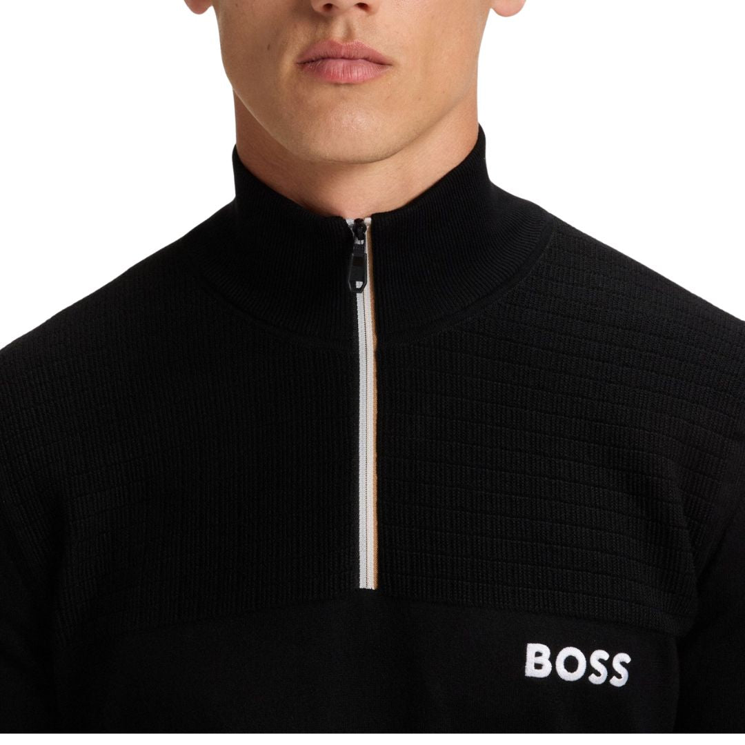 Hugo Boss K Hydro 1/4 Zip (Black)