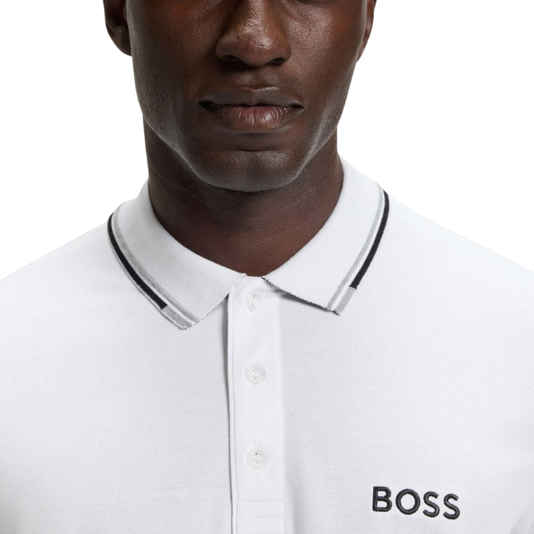 Hugo Boss Paddy Pro Polo Shirt (White)