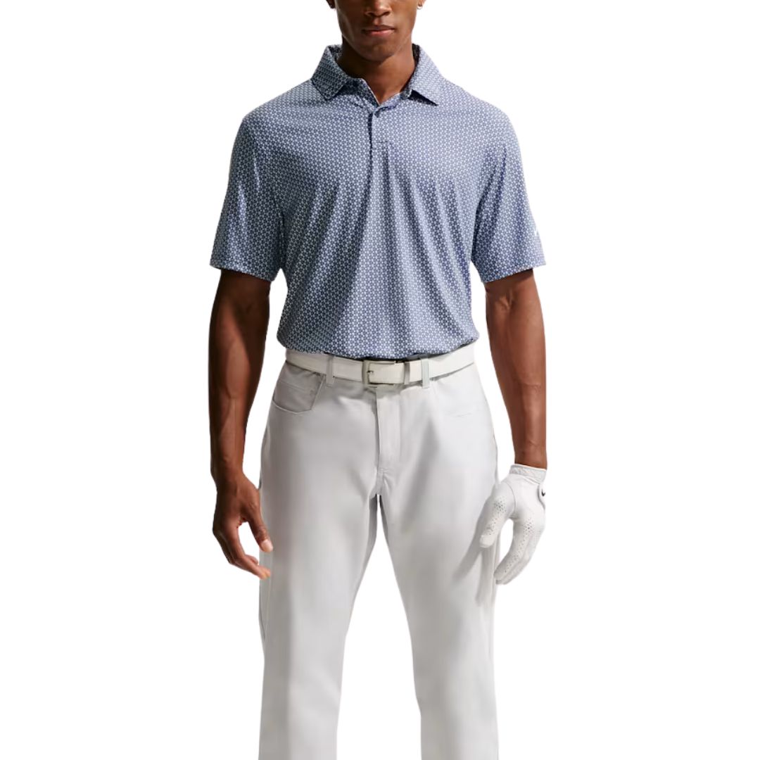 Nike Dri-FIT Velocity Golf Polo Shirt - Wolf Grey & Black