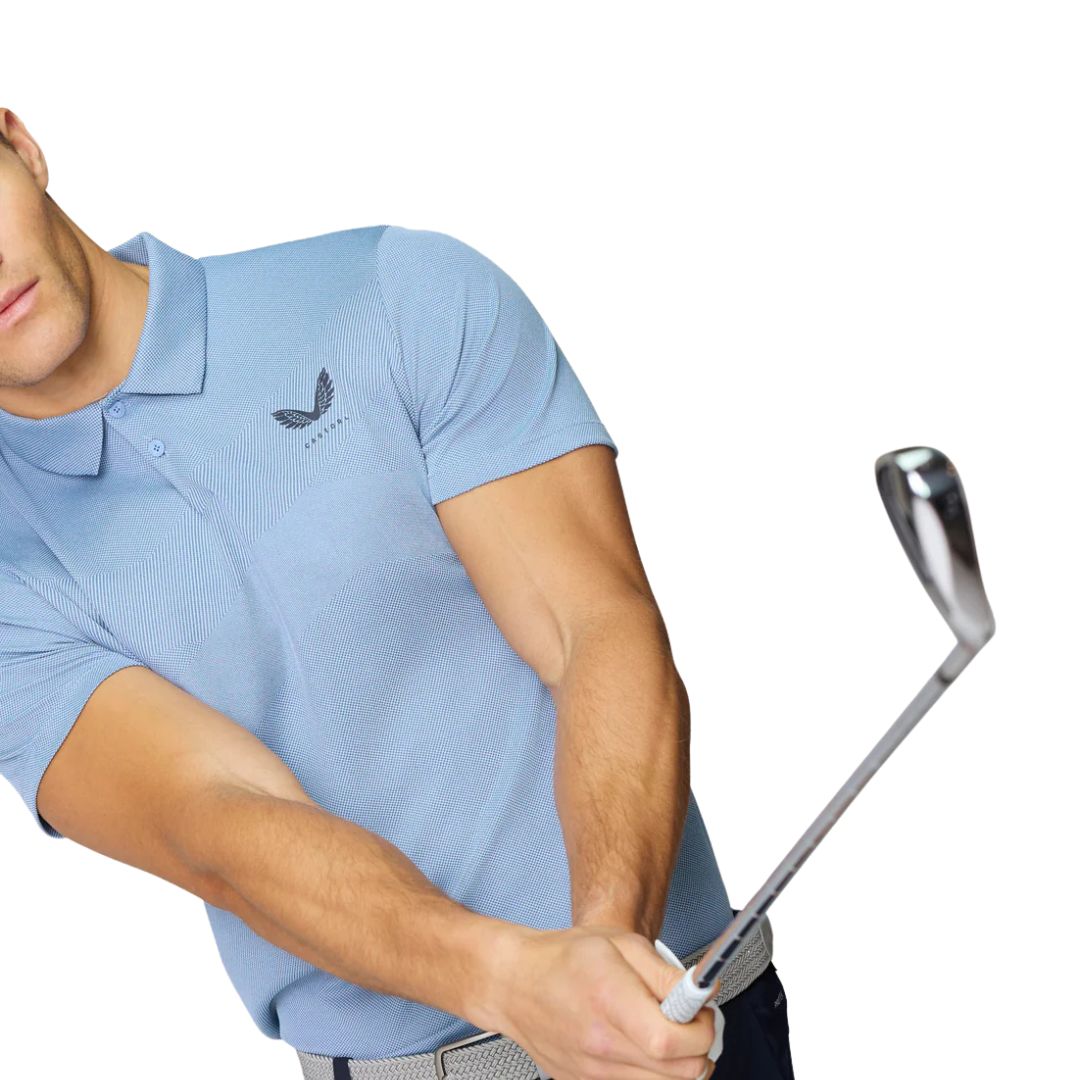 Castore Engineered Knit Golf Polo Shirt
