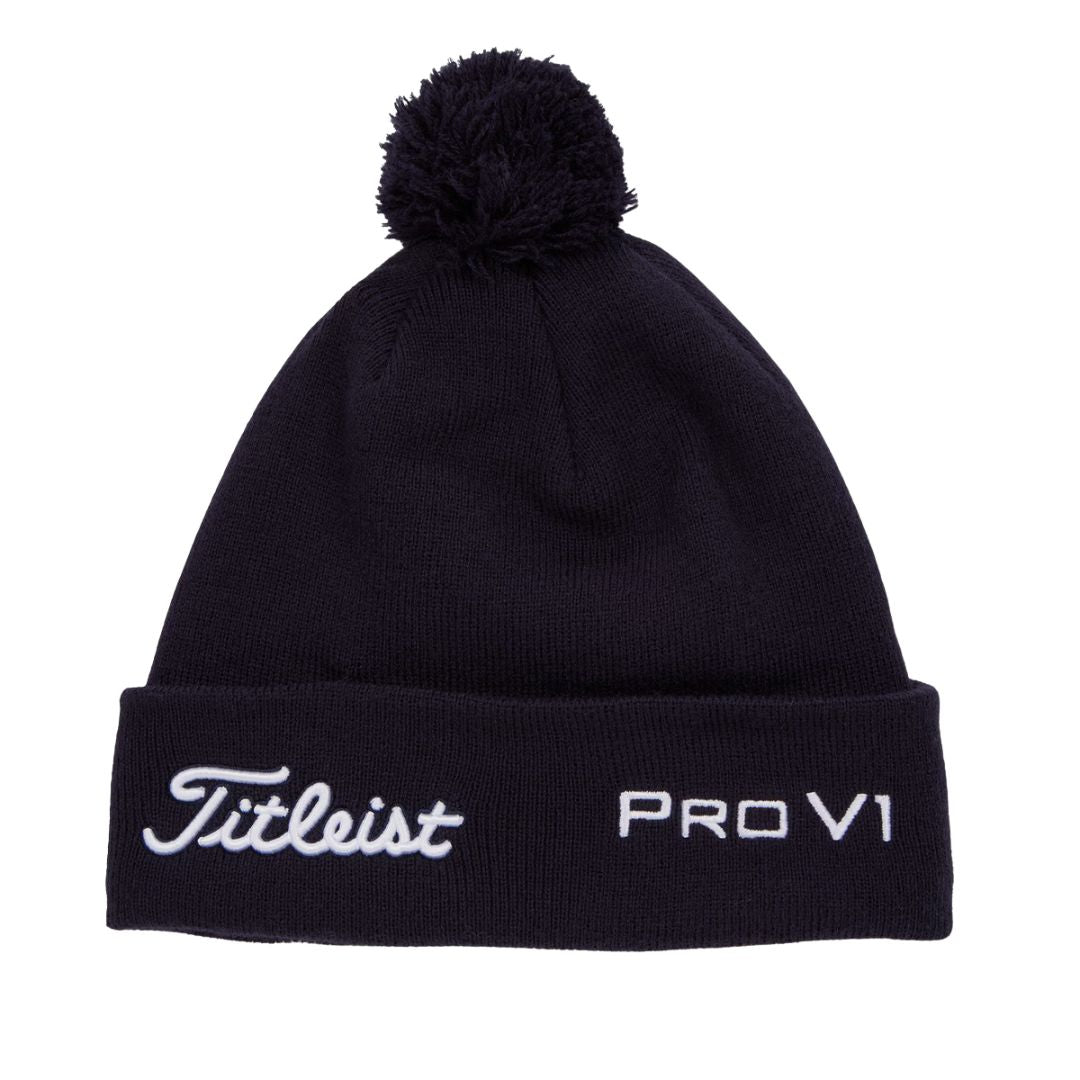 Titleist Tour Pom Pom Beanie - Navy
