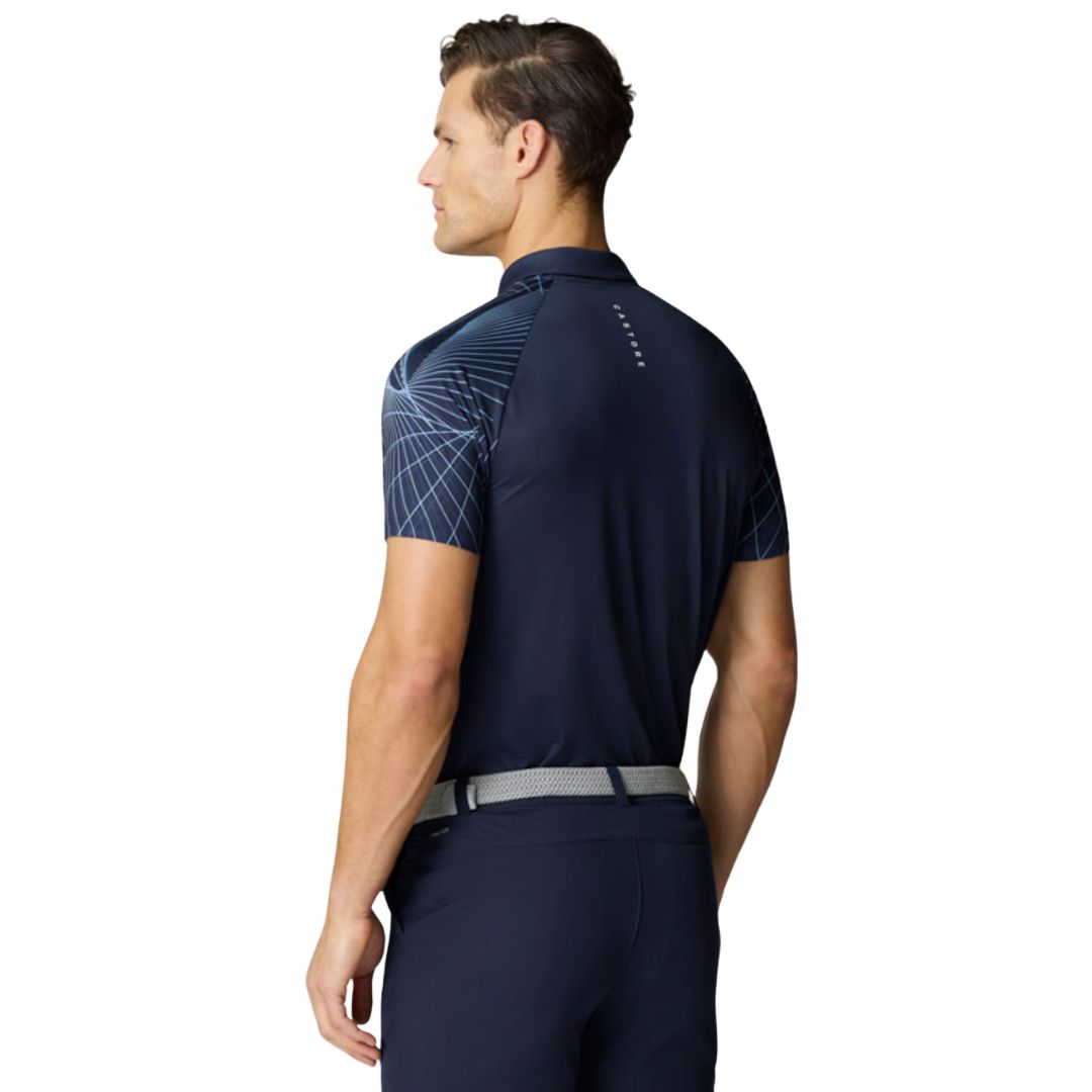 Castore Club Shoulder Graphic Golf Polo Shirt
