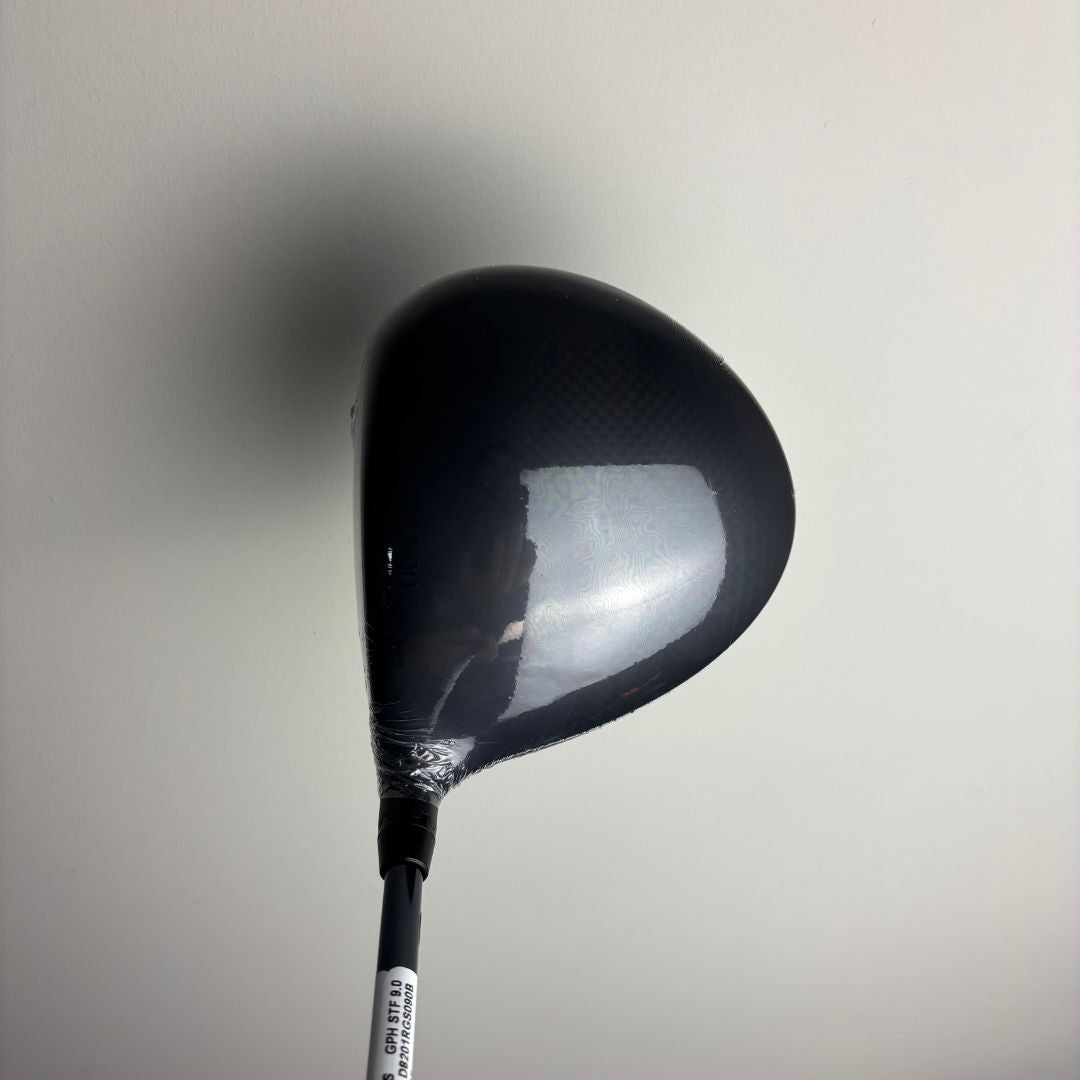 Cobra Darkspeed LS 9° Driver - LINQ White 60g Stiff - Lamkin Crossline Grip