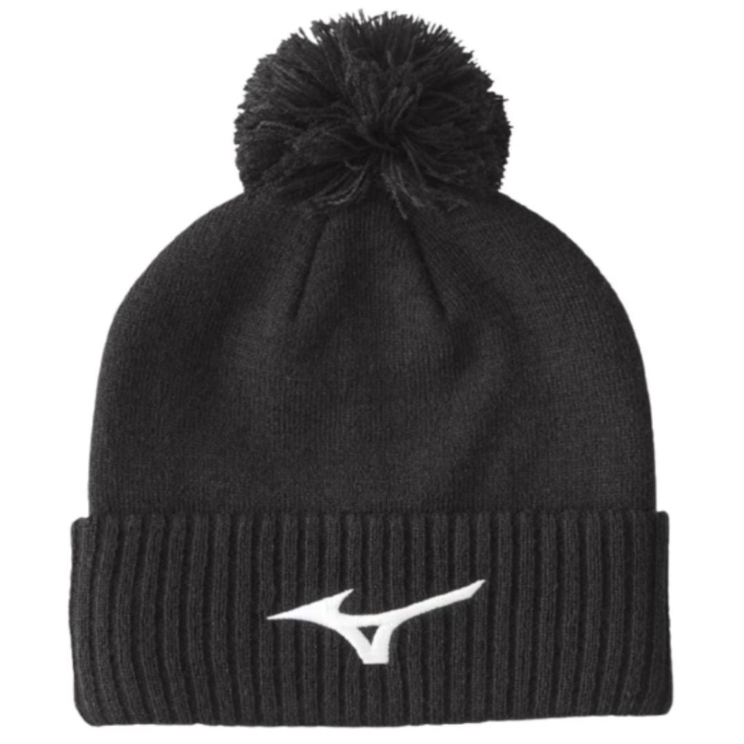 Mizuno Crested Bobble Hat - Black
