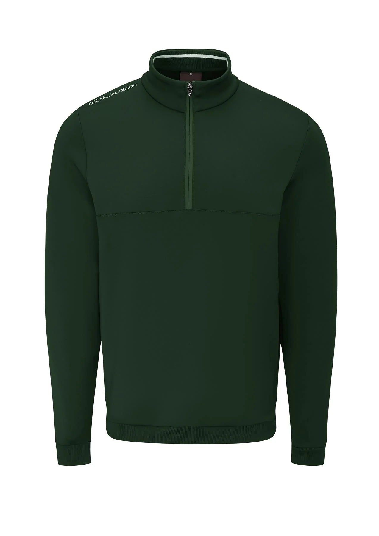 Oscar Jacobson Westland Golf 1/4 Zip Pullover - Pineneedle