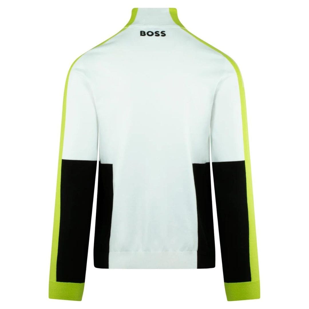Hugo Boss Zolkar Half-Zip Jumper (Natural)
