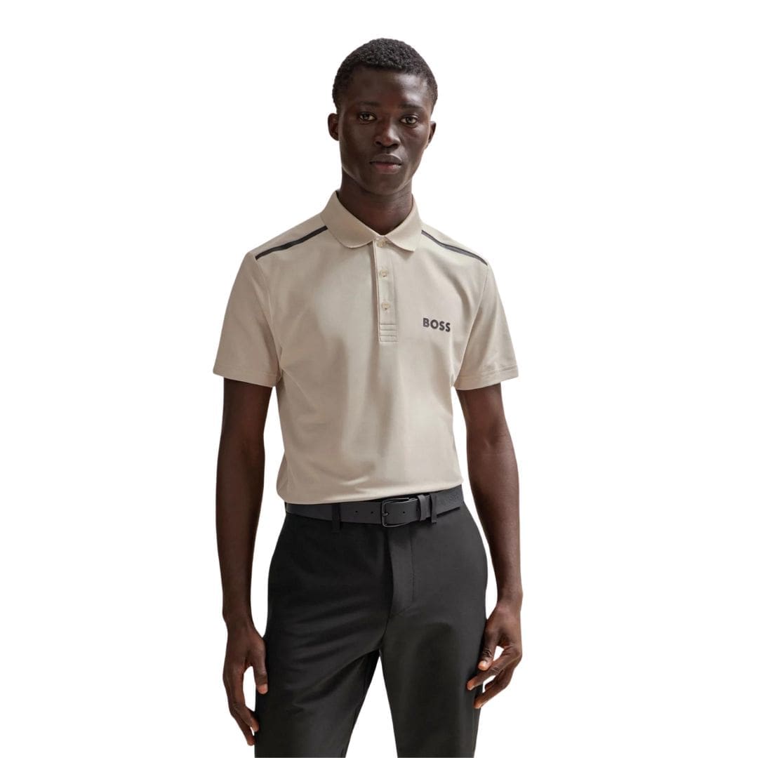 Hugo Boss Tobi-LogTip Belt (Black)