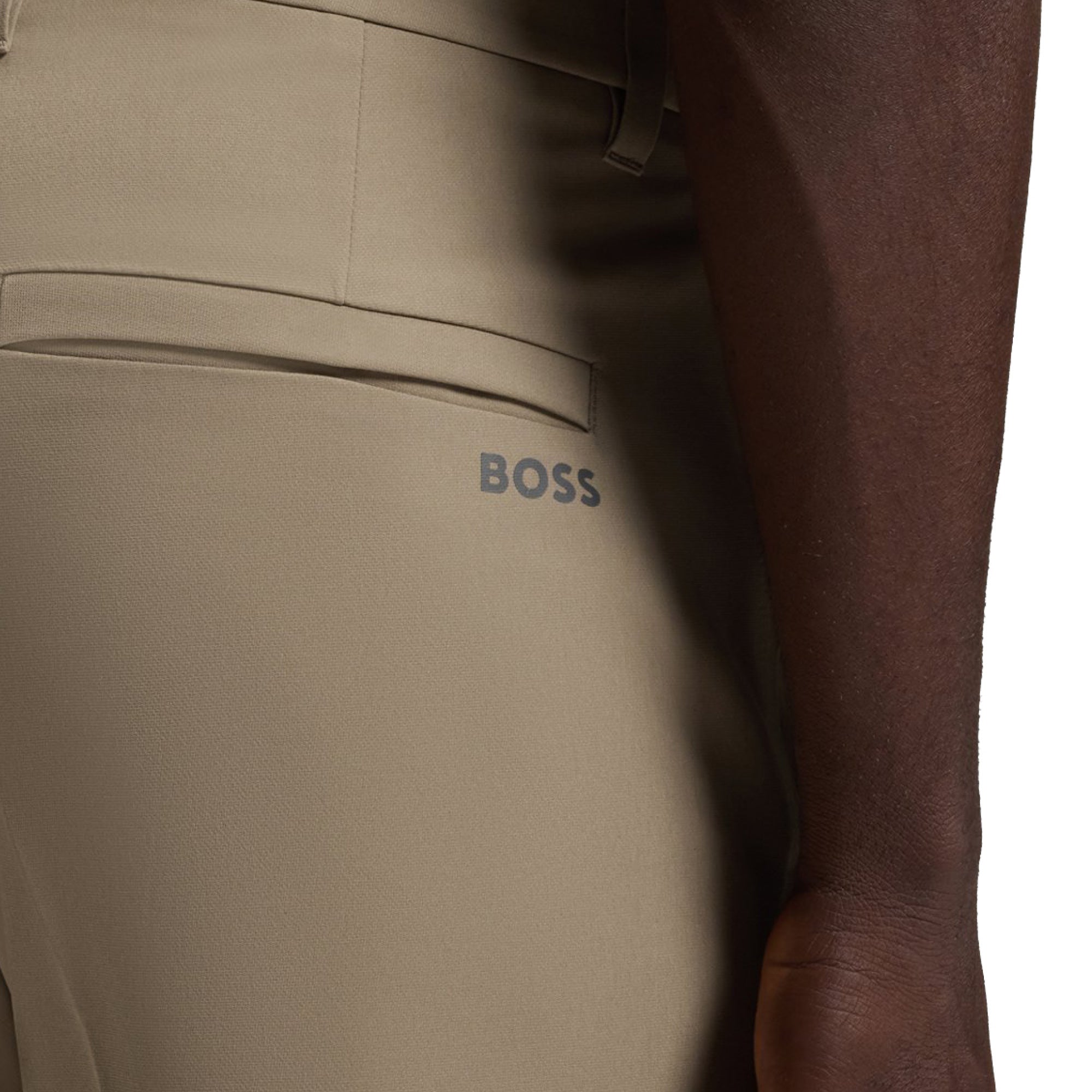 BOSS T Commuter Slim Trousers - Brindle