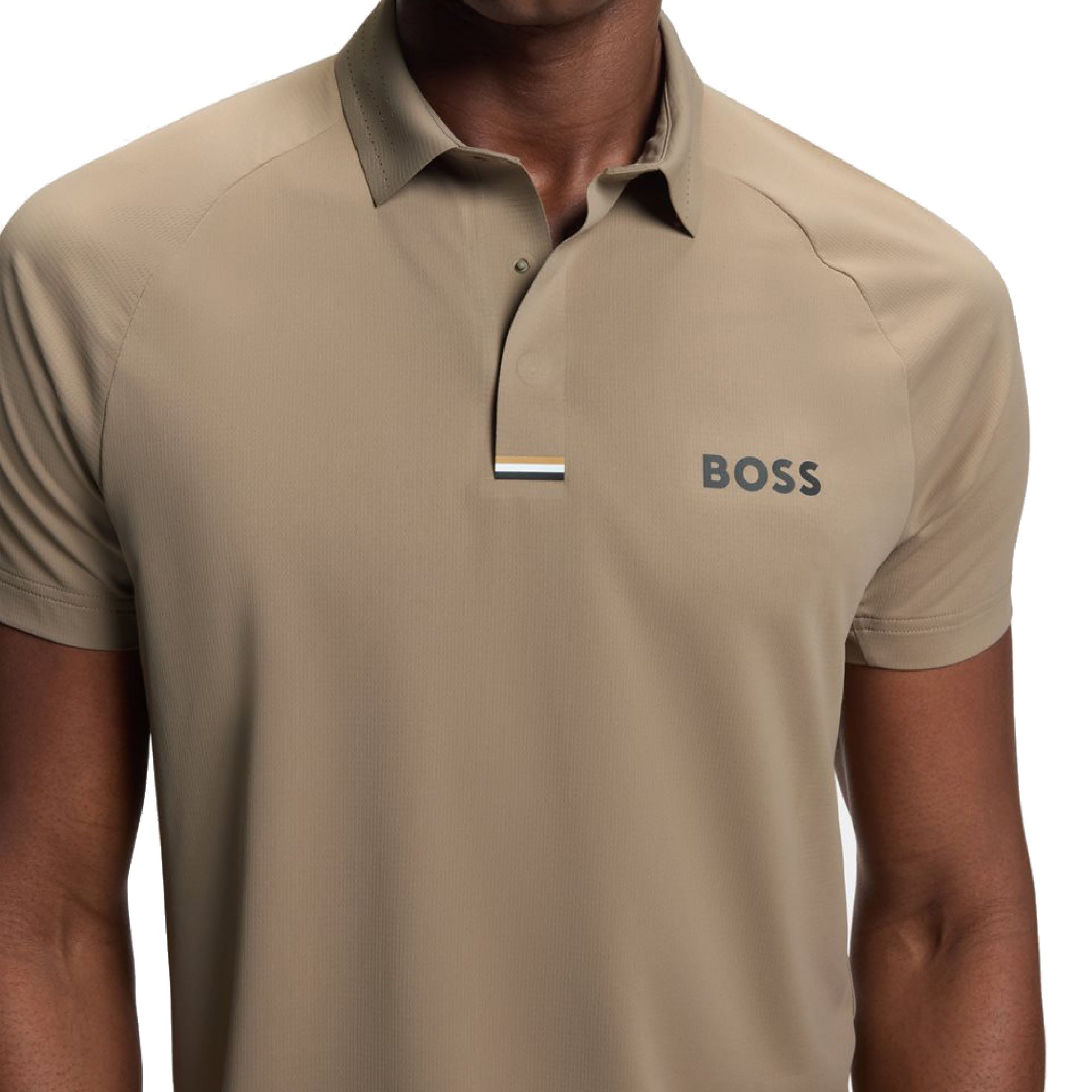 BOSS GOC Paddytech Golf Polo Shirt - Pastel Green