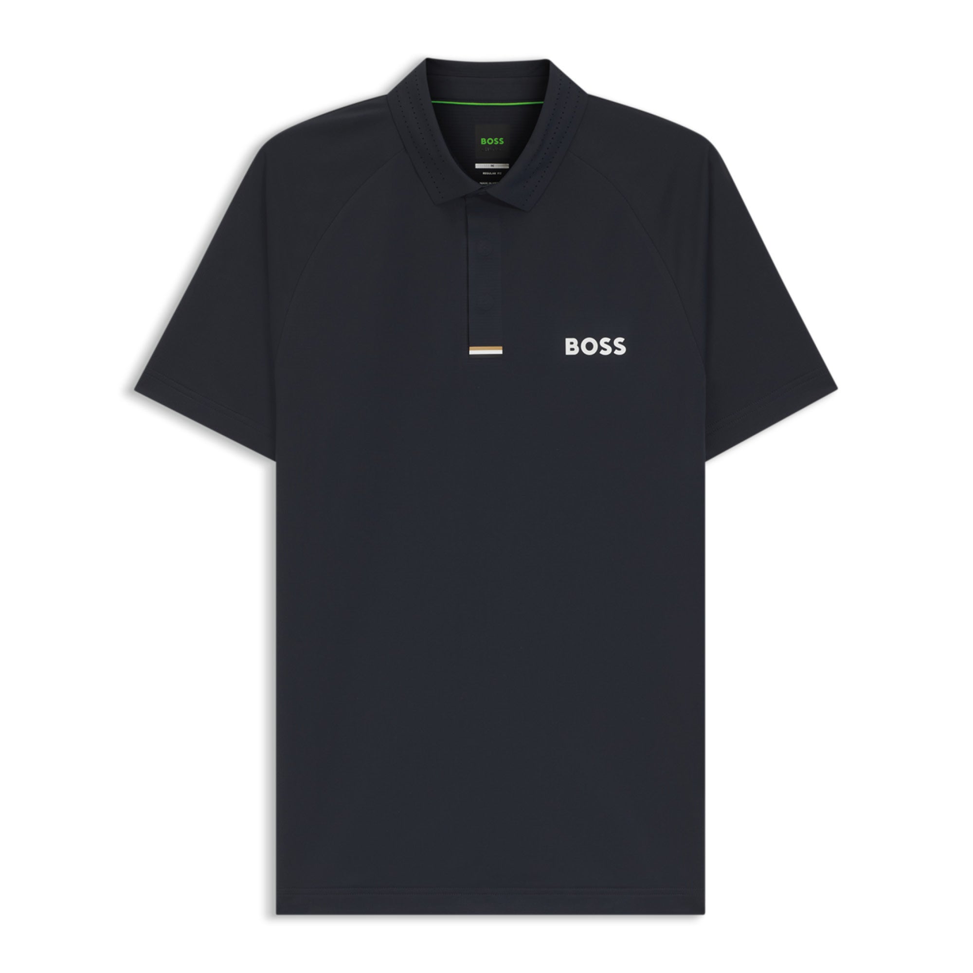BOSS GOC Paddytech Golf Polo Shirt - Dark Blue