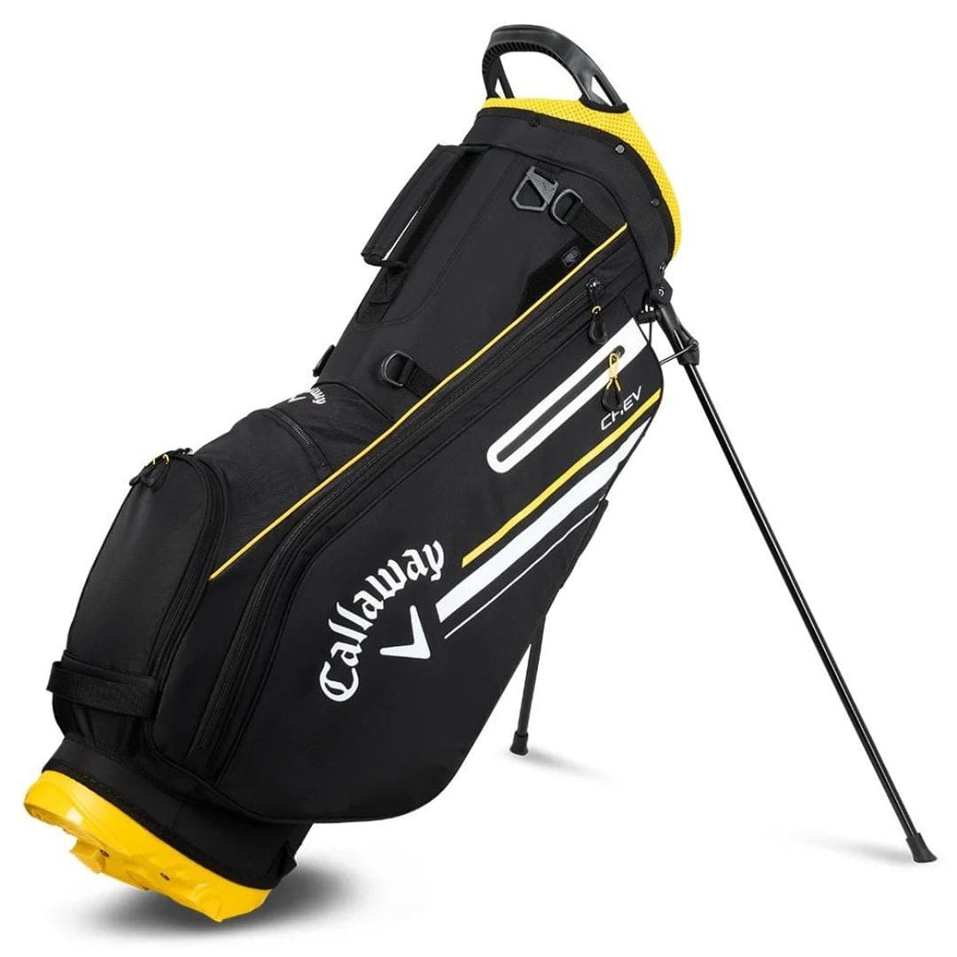 Callaway 2024 Chev Stand Bag (Black & Golden Rod)