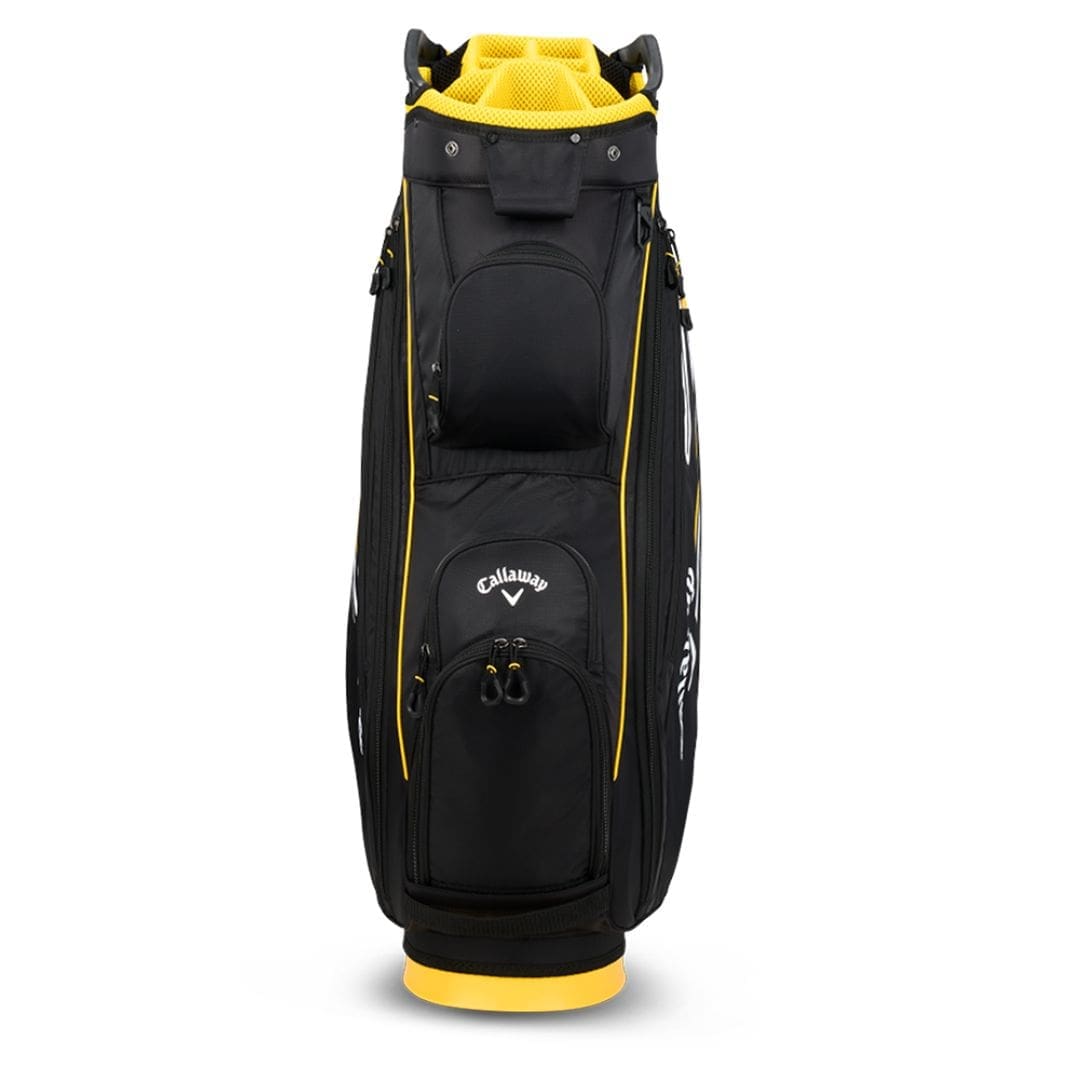 Callaway 2024 Chev 14+ Cart Bag (Black & Golden Rod)