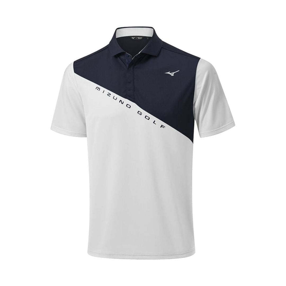 Mizuno Trace Golf Polo Shirt (White)