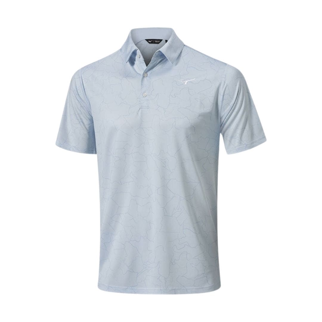Mizuno Fragma Golf Polo Shirt (Ice Water)