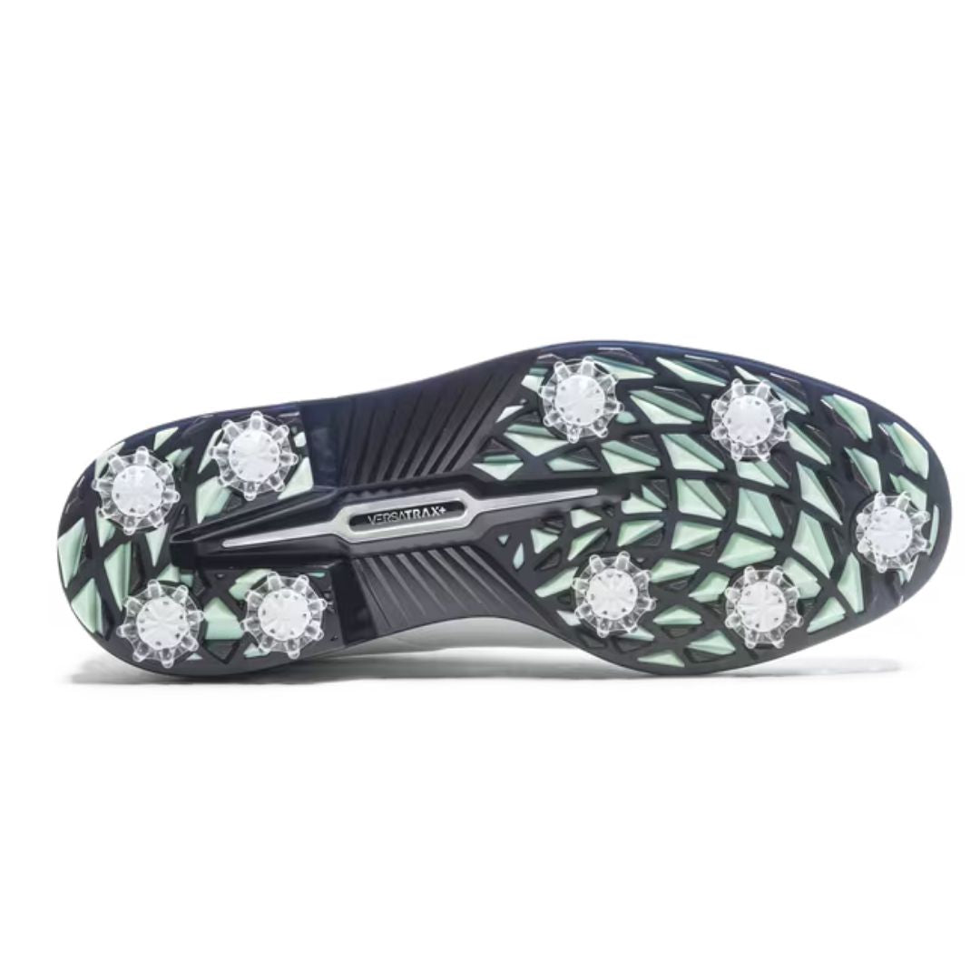 FootJoy Premiere Series Field Golf Shoes - White, Mint & Blue