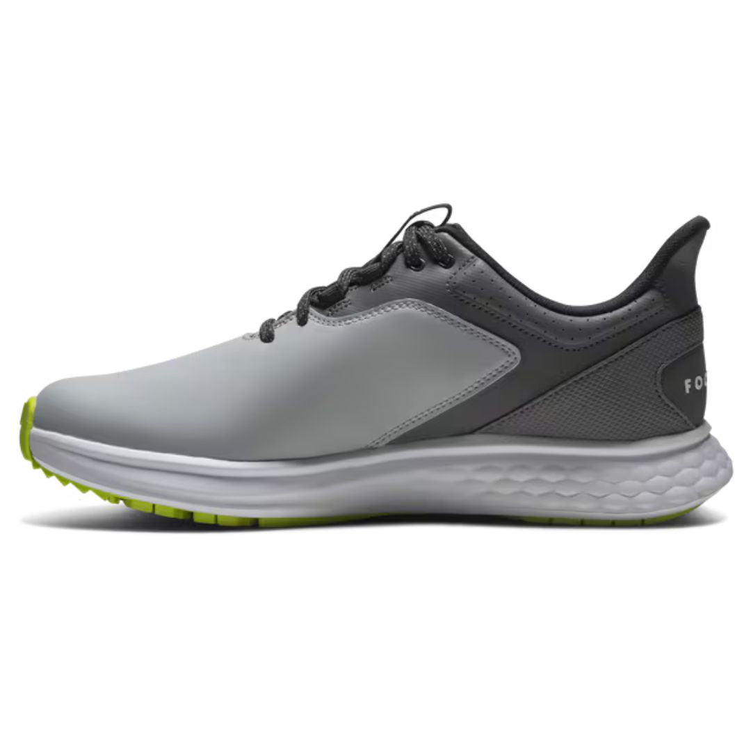FootJoy Pulse Golf Shoes - Grey, Grey & Lime