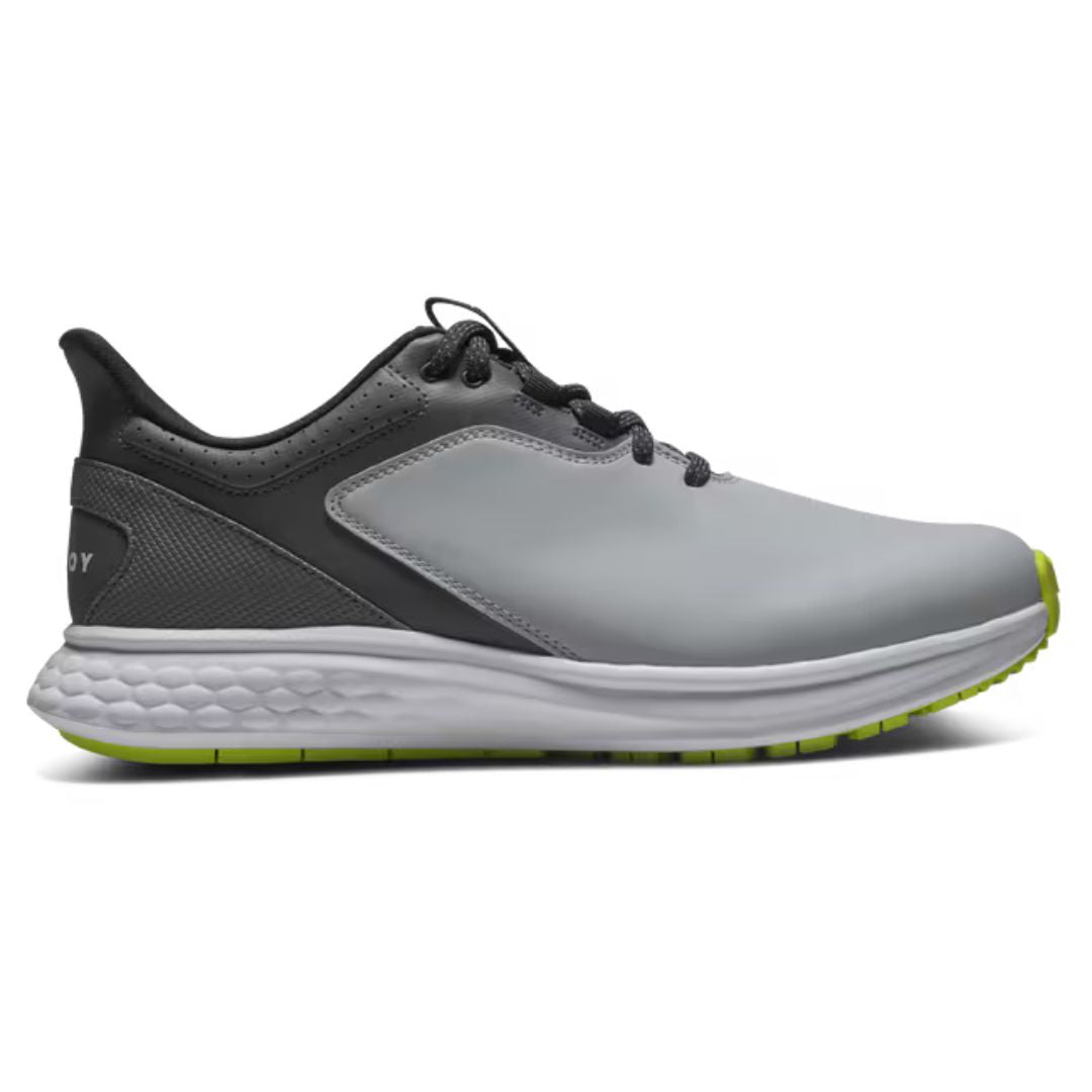 FootJoy Pulse Golf Shoes - Grey, Grey & Lime