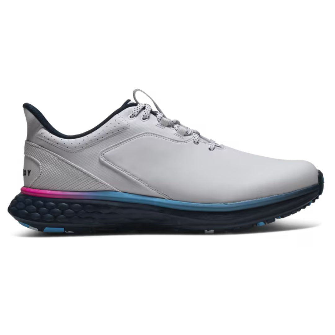 FootJoy Pulse Golf Shoes - White, Navy & Pink
