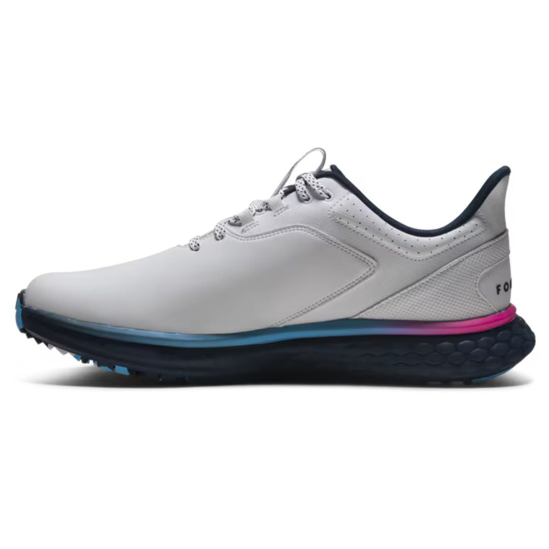 FootJoy Pulse Golf Shoes - White, Navy & Pink