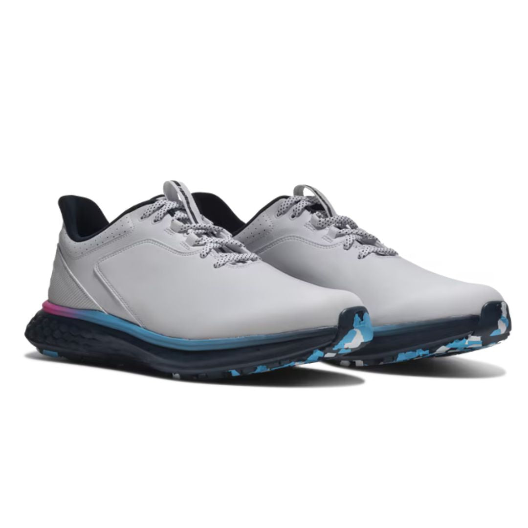 FootJoy Pulse Golf Shoes - White, Navy & Pink