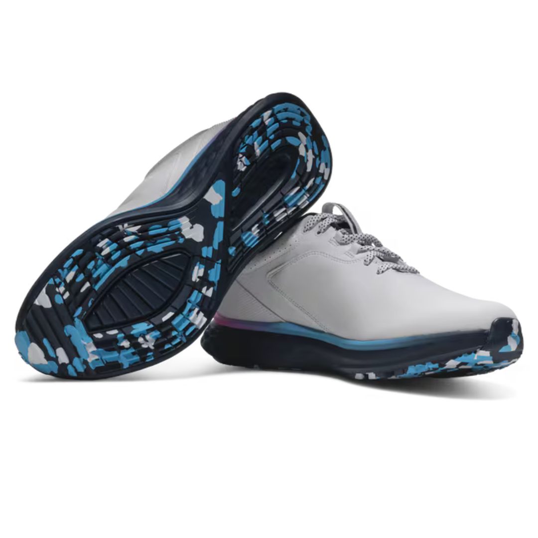 FootJoy Pulse Golf Shoes - White, Navy & Pink