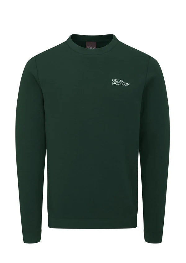 Oscar Jacobson Johnstone Tour Golf Sweater - Pineneedle
