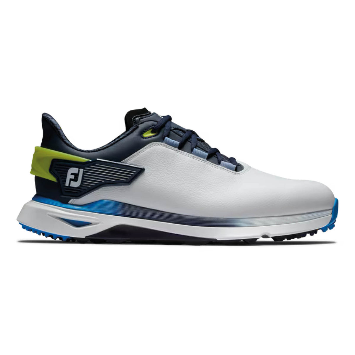 FootJoy Pro SLX Golf Shoes - White, Navy & Blue