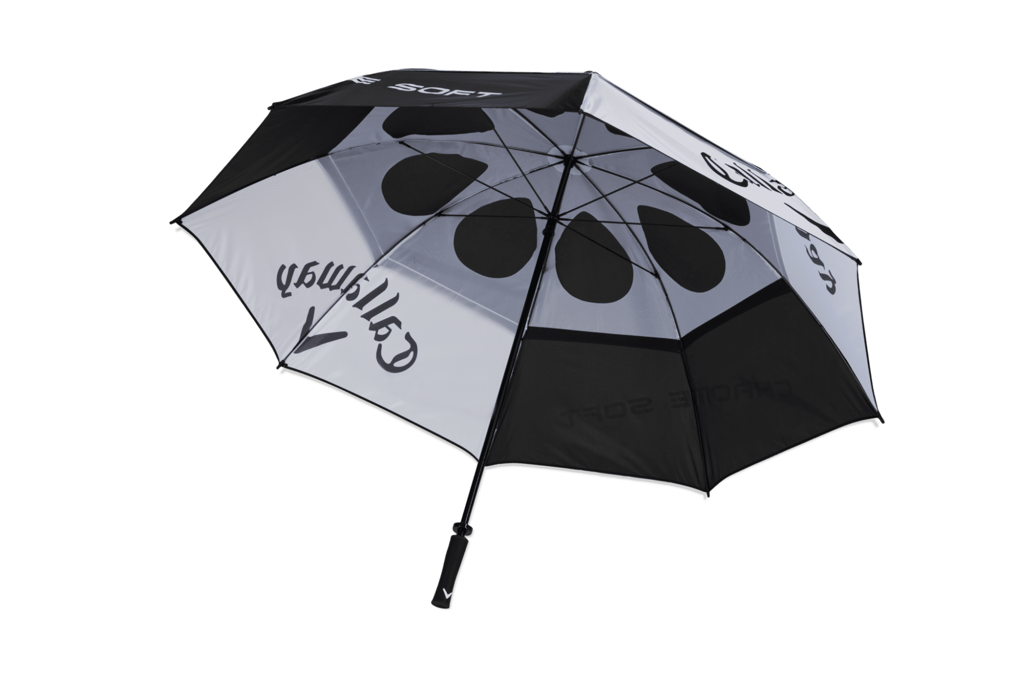 Callaway Tour Authentic Golf Umbrella (Black & White)