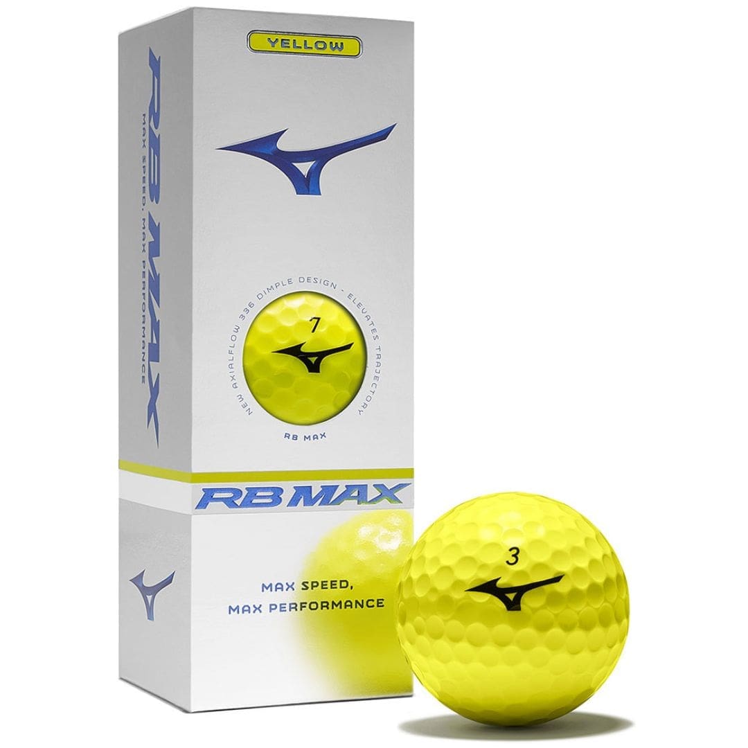 Mizuno RB Max Golf Balls (Yellow)