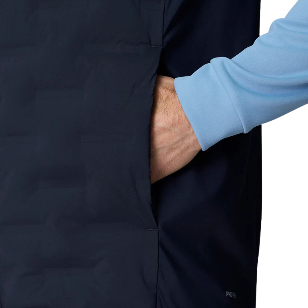 Castore Pinnacle Gilet (Midnight Navy & White)